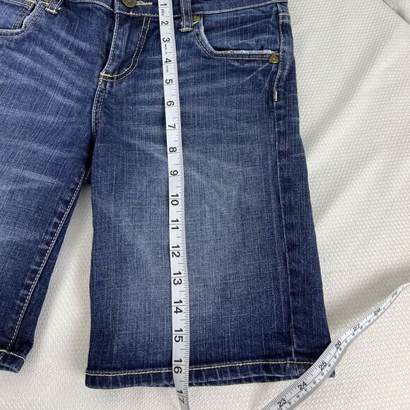Kut from the Kloth Womens Bermuda Denim Jeans Shorts Medium Wash Blue Size 2 - Picture 8 of 8